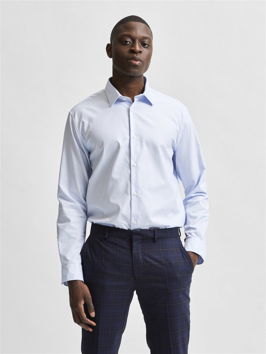 Hemd van het merk Selected in het Blauw