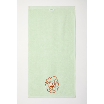 Handdoek van het merk Woody in het Groen