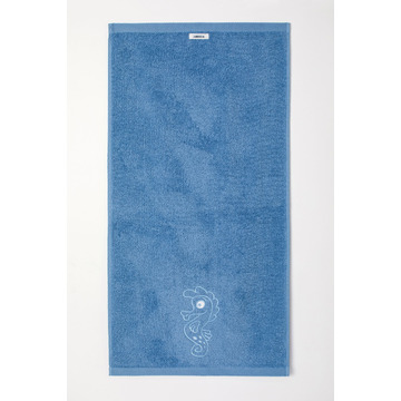 Handdoek van het merk Woody in het Blauw