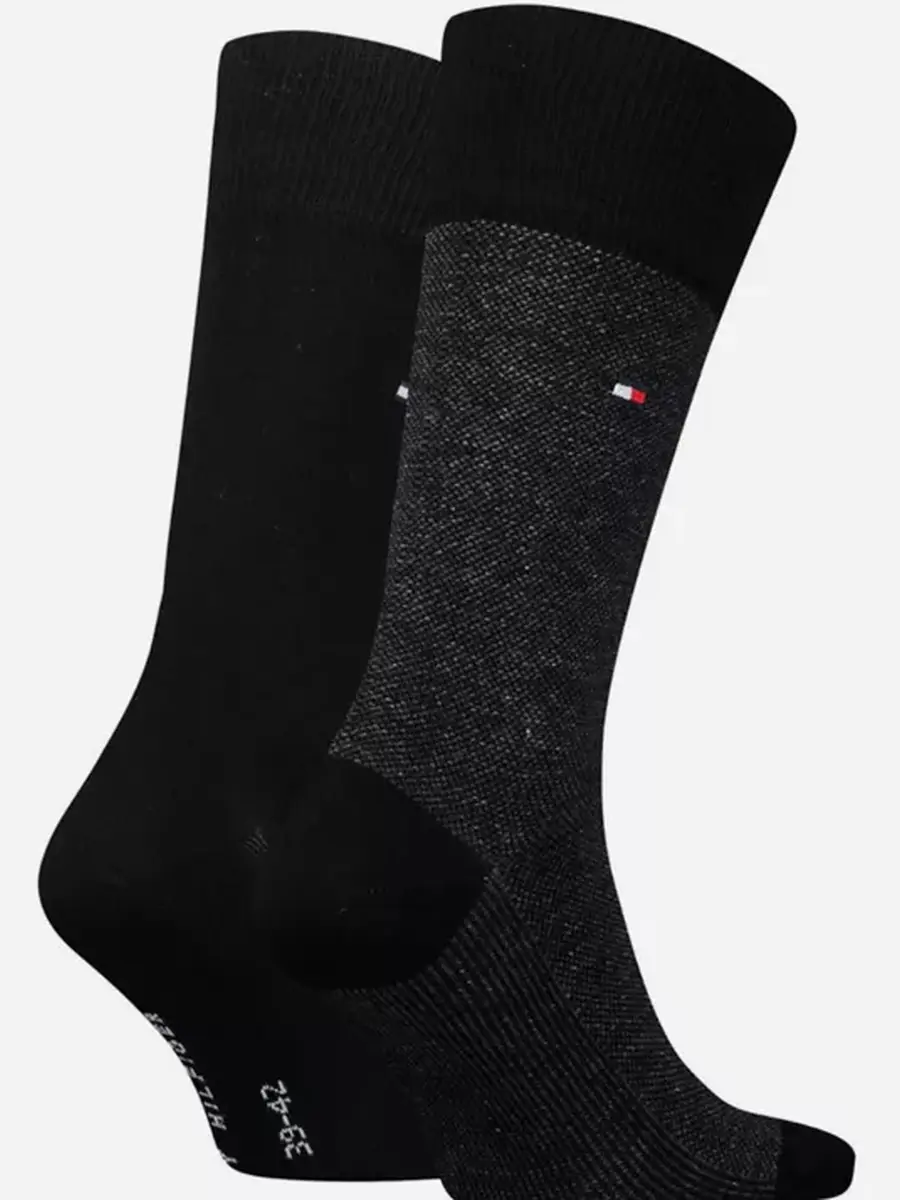 Sokken van het merk Tommy Hilfiger in het Zwart