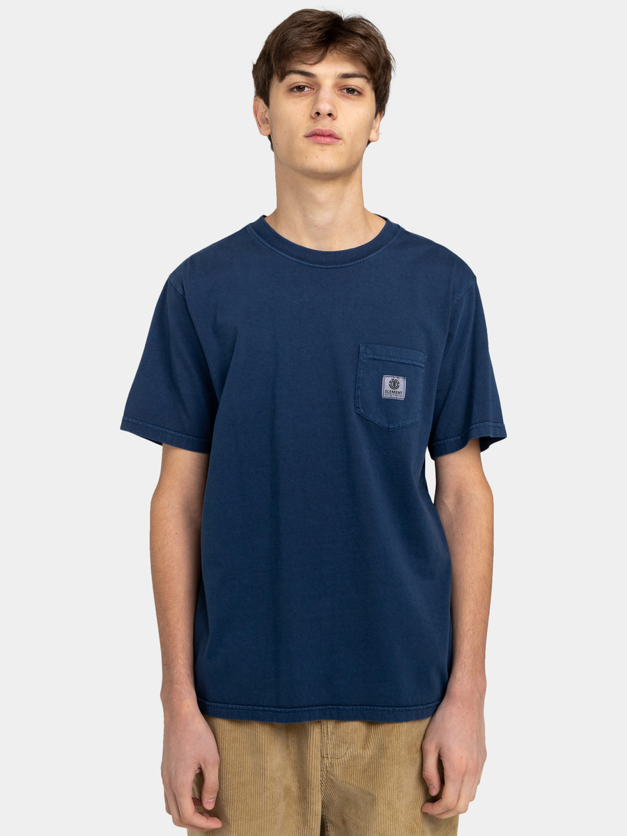 T-shirt van het merk Element in het Blauw