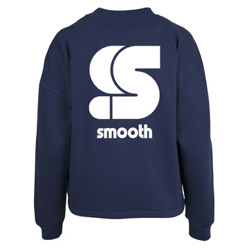 Sweater van het merk Smooth in het Marine