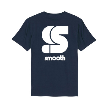 T-shirt van het merk Smooth in het Marine