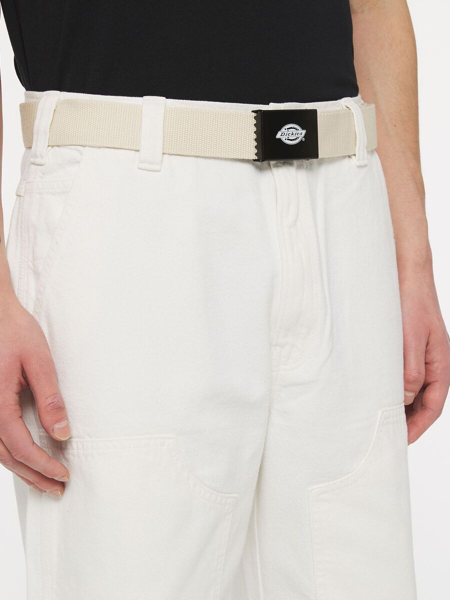 Riem van het merk Dickies in het Ecru
