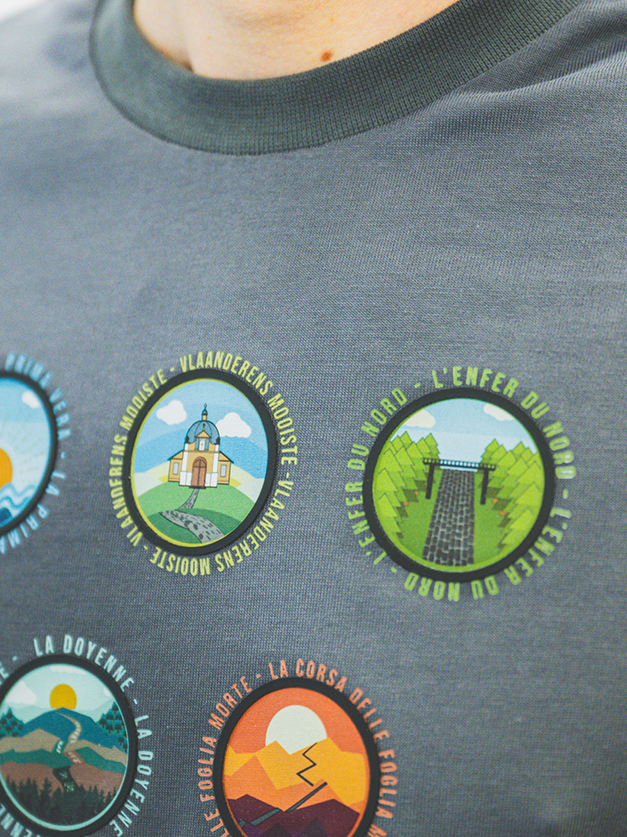 T-shirt van het merk The Vandal in het Grijs
