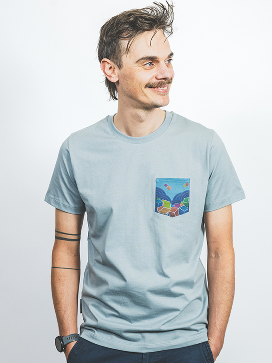 T-shirt van het merk The Vandal in het Groen