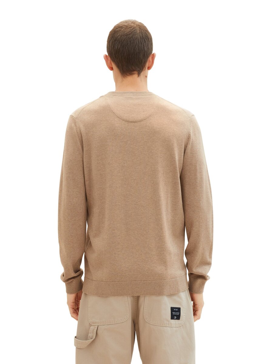 Pull van het merk Tom Tailor in het Bruin