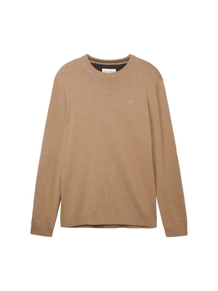 Pull van het merk Tom Tailor in het Bruin