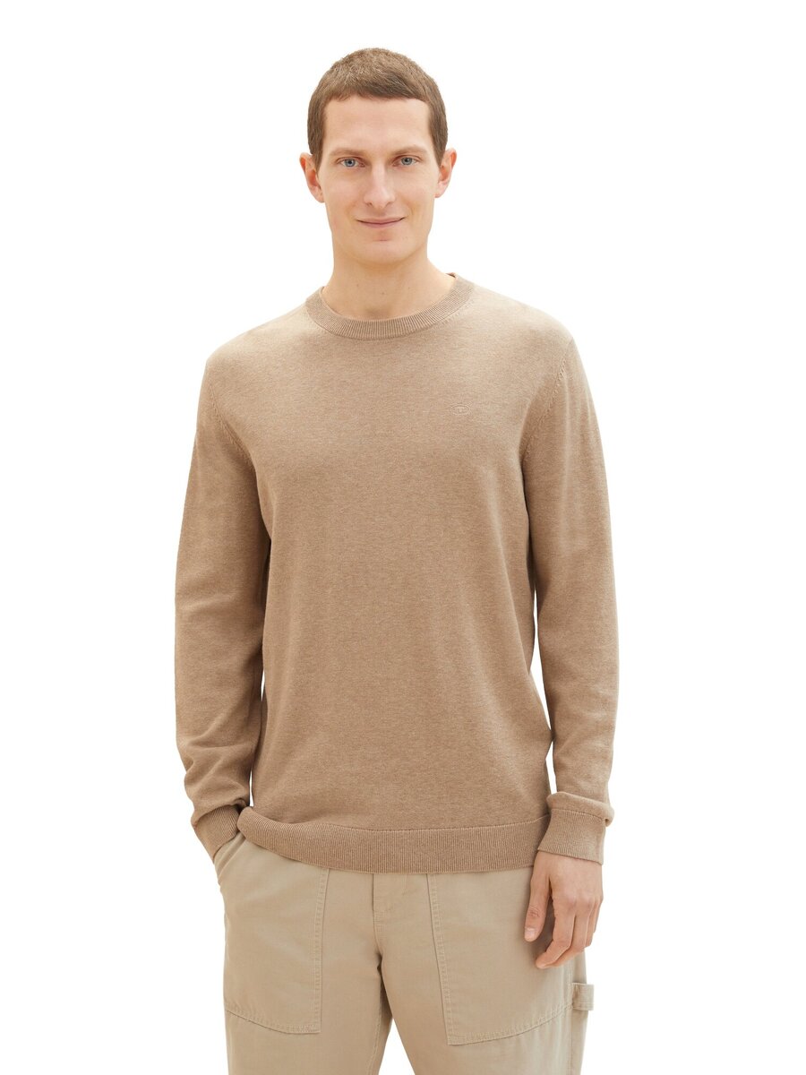 Pull van het merk Tom Tailor in het Bruin