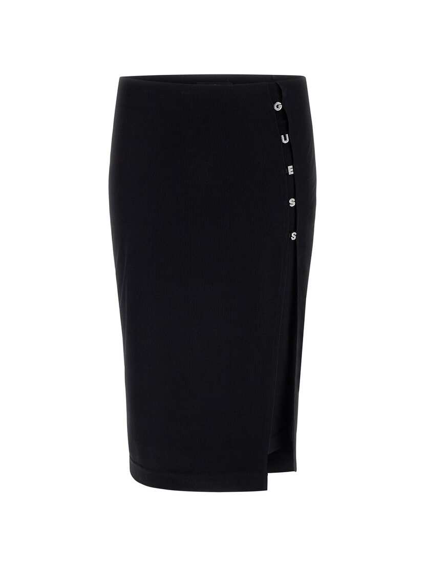 Guess rok zwart best sale