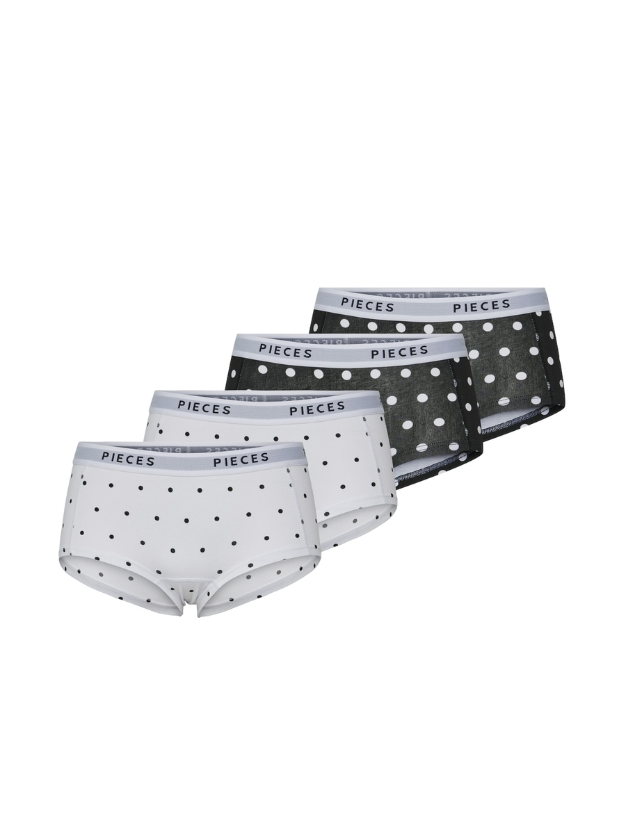 Boxer van het merk Pieces in het Zwart
