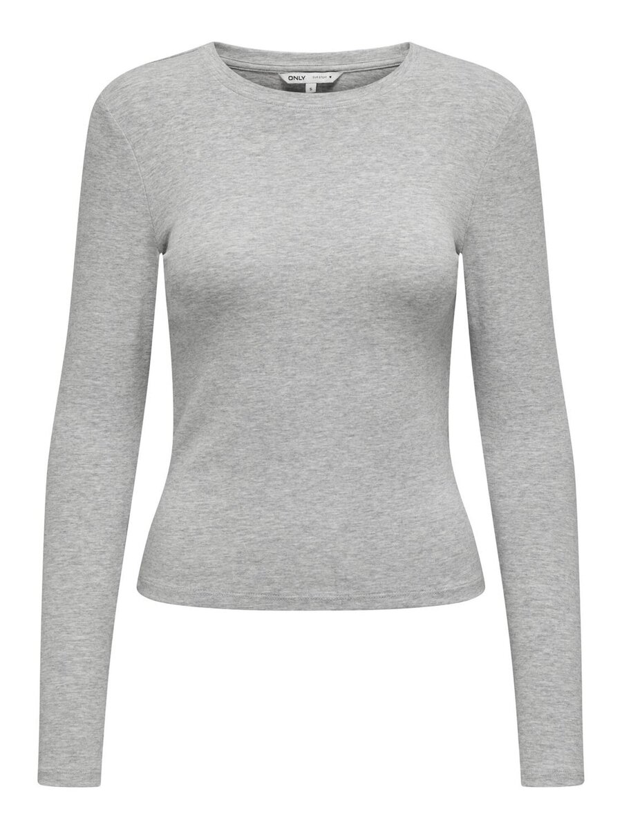 T-shirt van het merk Only in het Grijs