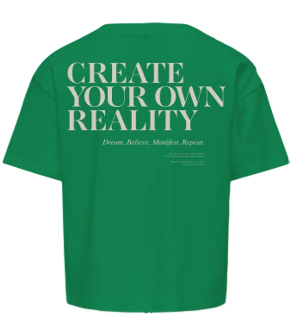 T-shirt van het merk Kids Only in het Groen