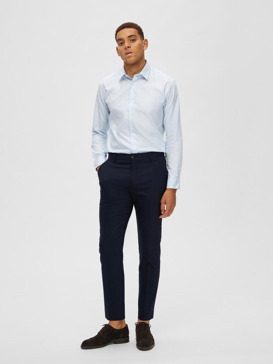Broek van het merk Selected in het Marine