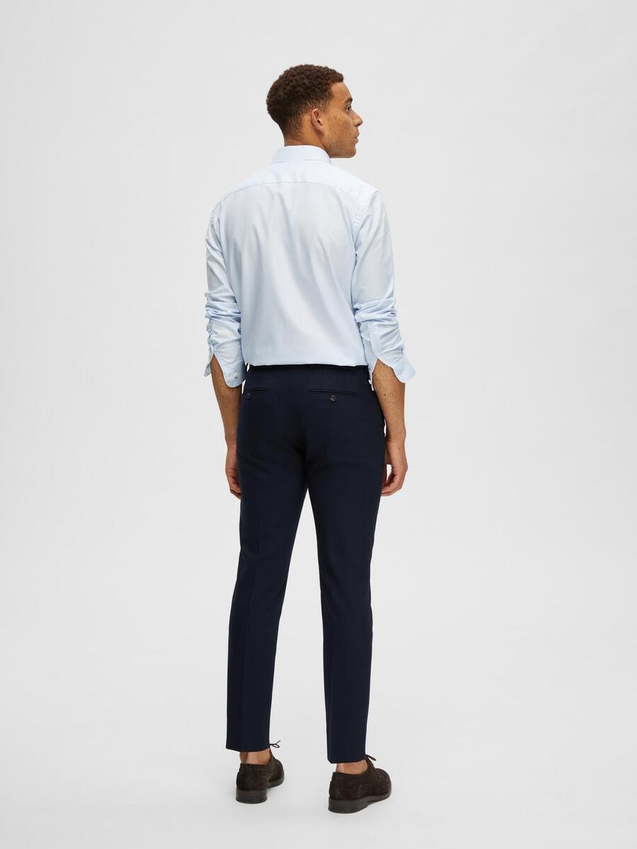 Broek van het merk Selected in het Marine