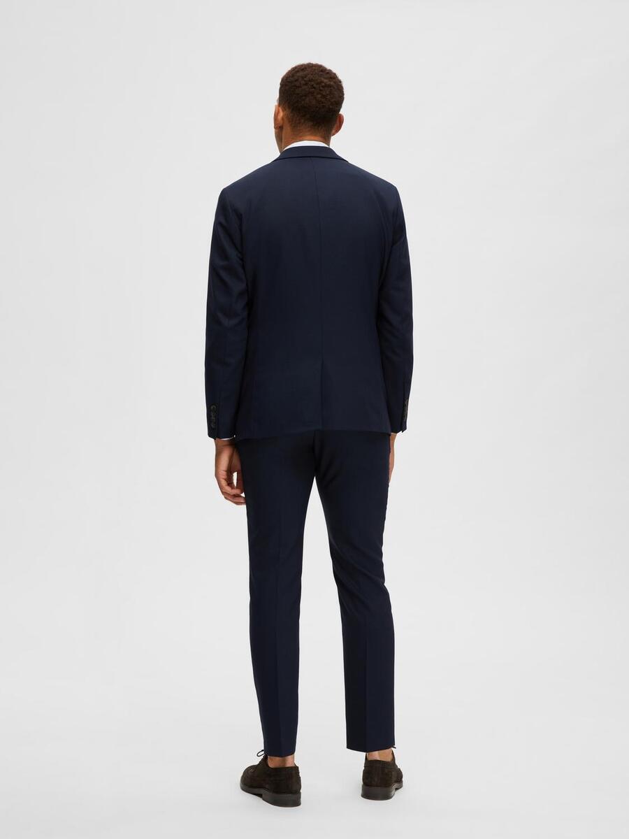 Blazer van het merk Selected in het Marine
