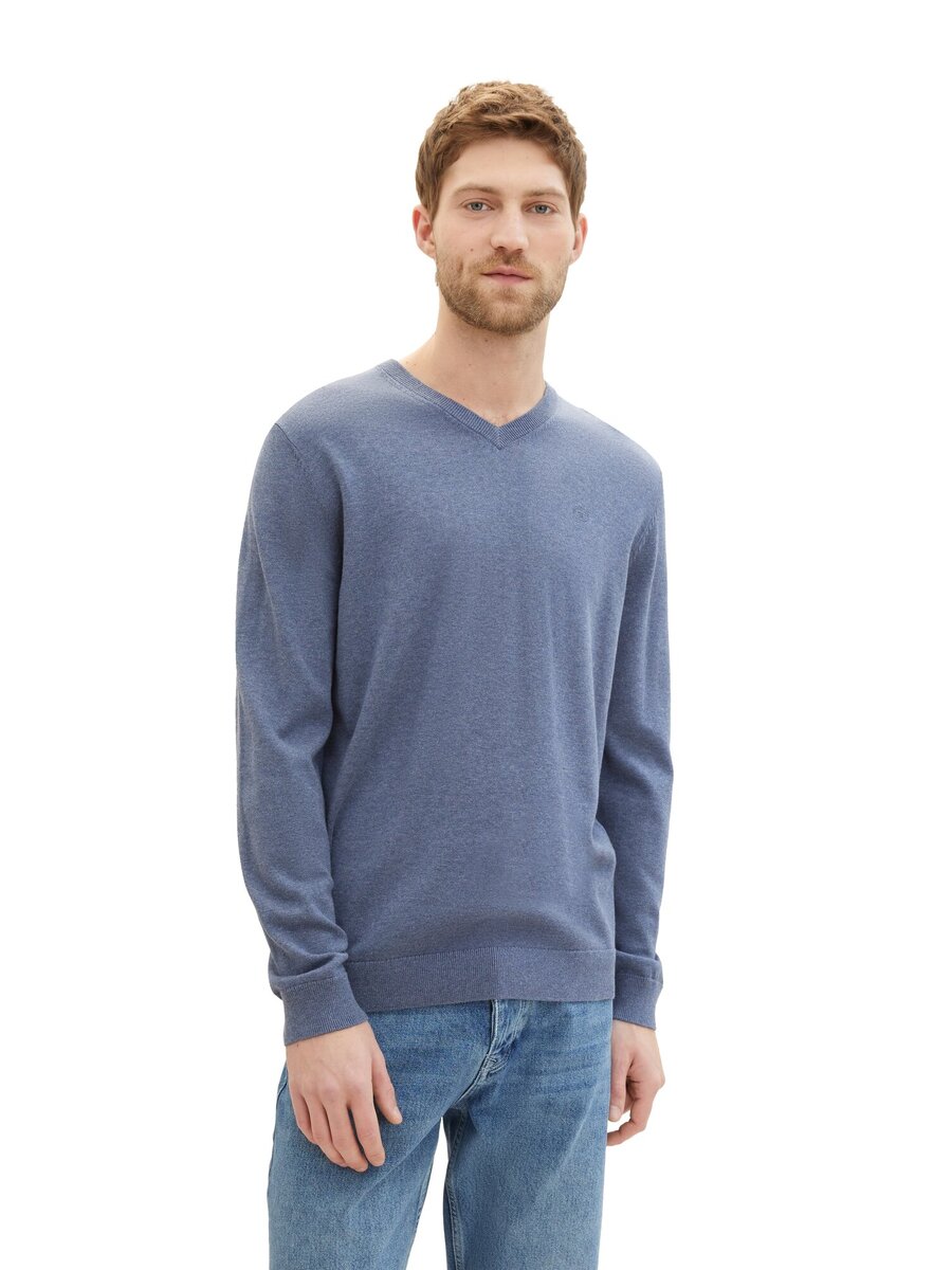 Pull van het merk Tom Tailor in het Blauw