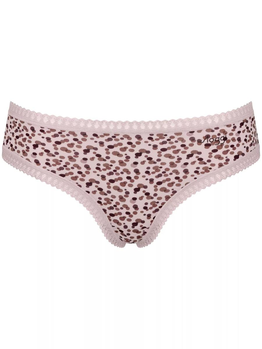 Slip van het merk Sloggi in het Roze