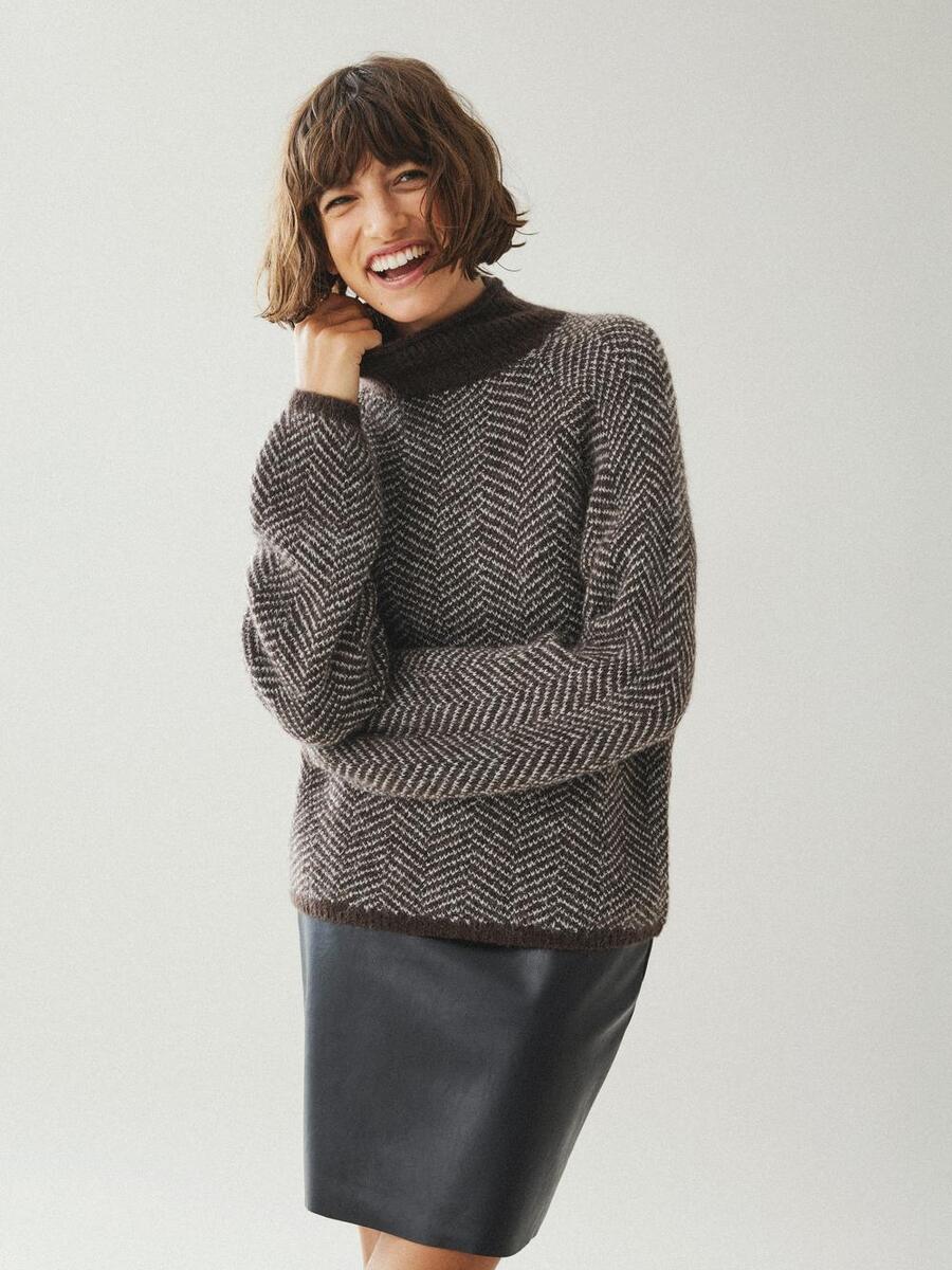 Rok van het merk Vila in het Zwart