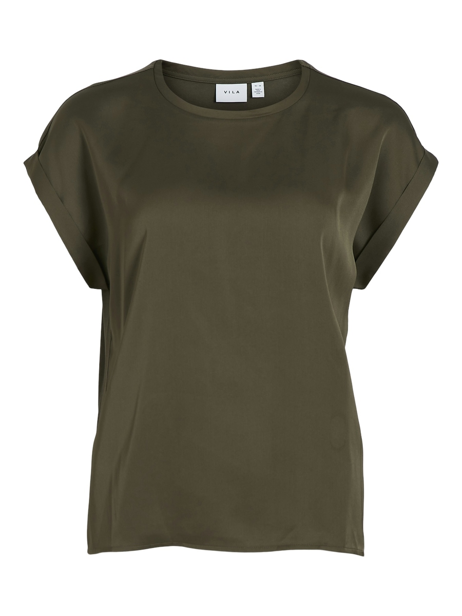 T-shirt van het merk Vila in het Groen
