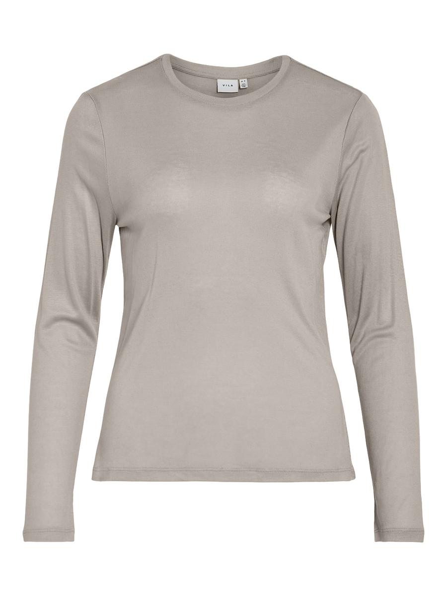T-shirt van het merk Vila in het Ecru
