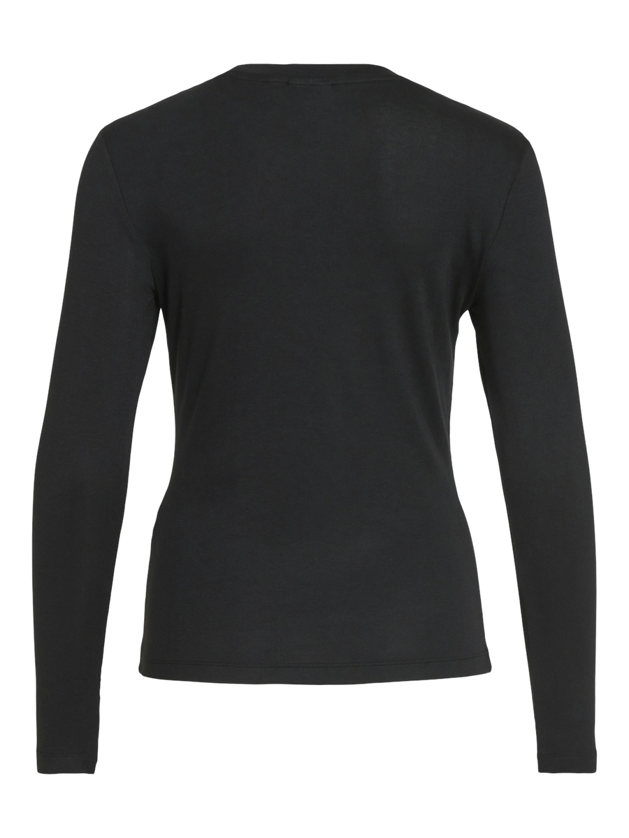 T-shirt van het merk Vila in het Zwart
