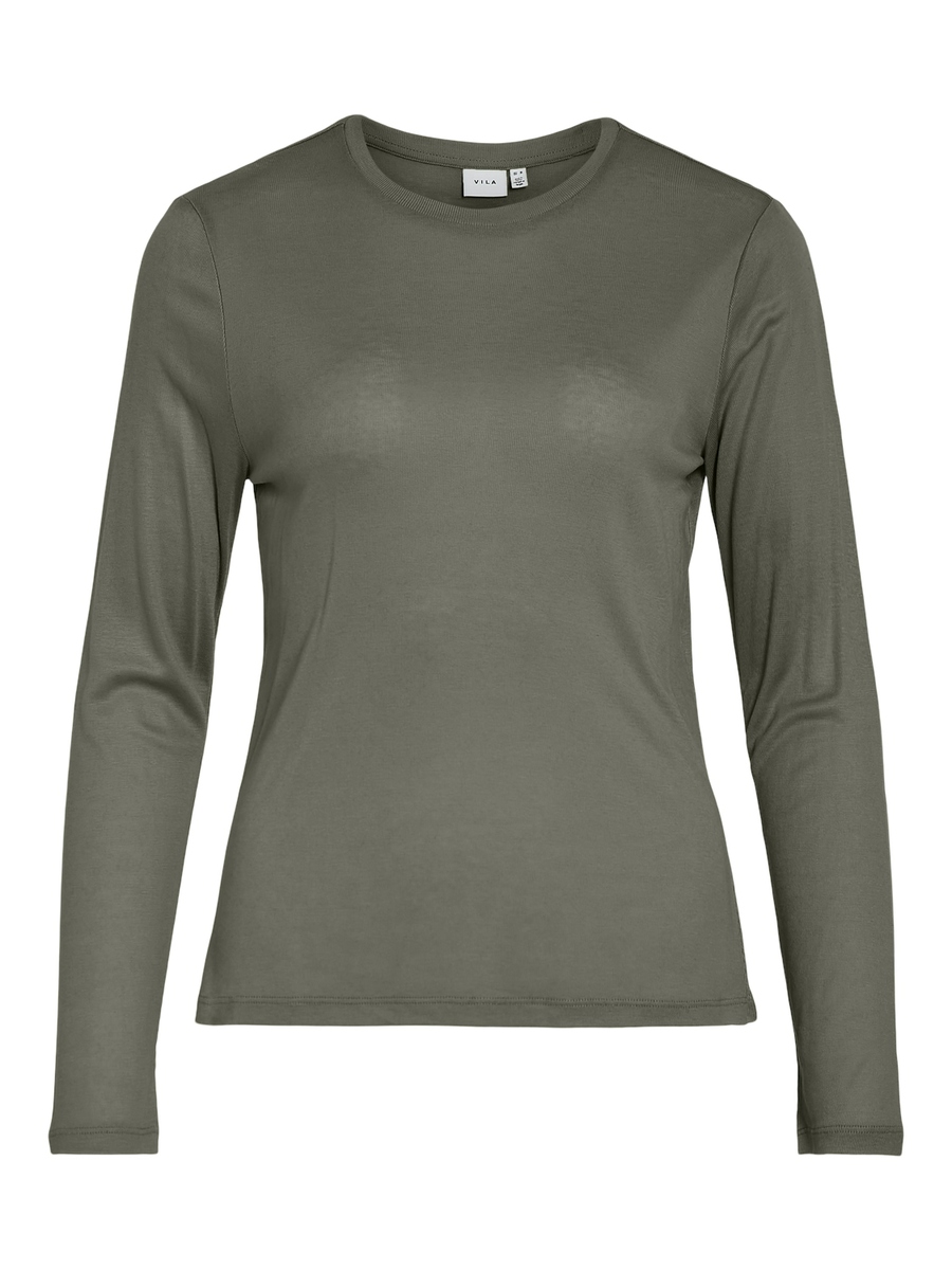 T-shirt van het merk Vila in het Groen