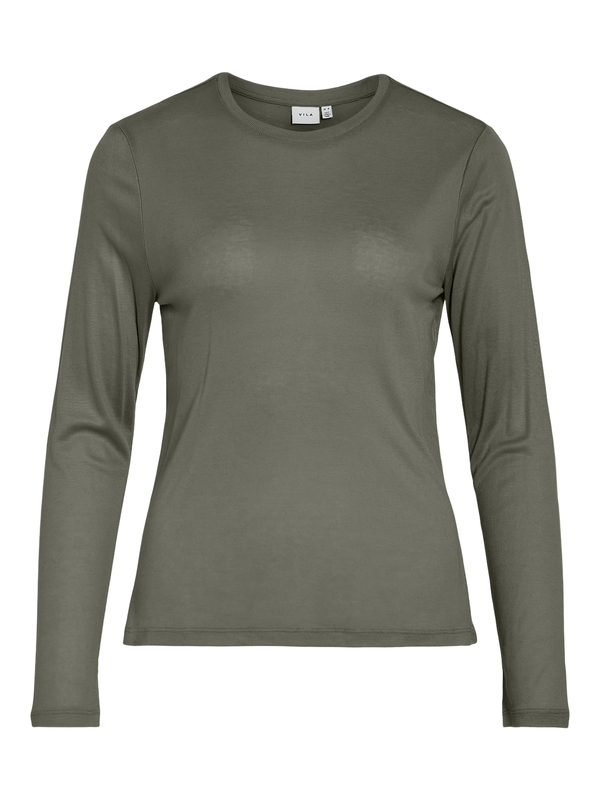 T-shirt van het merk Vila in het Groen