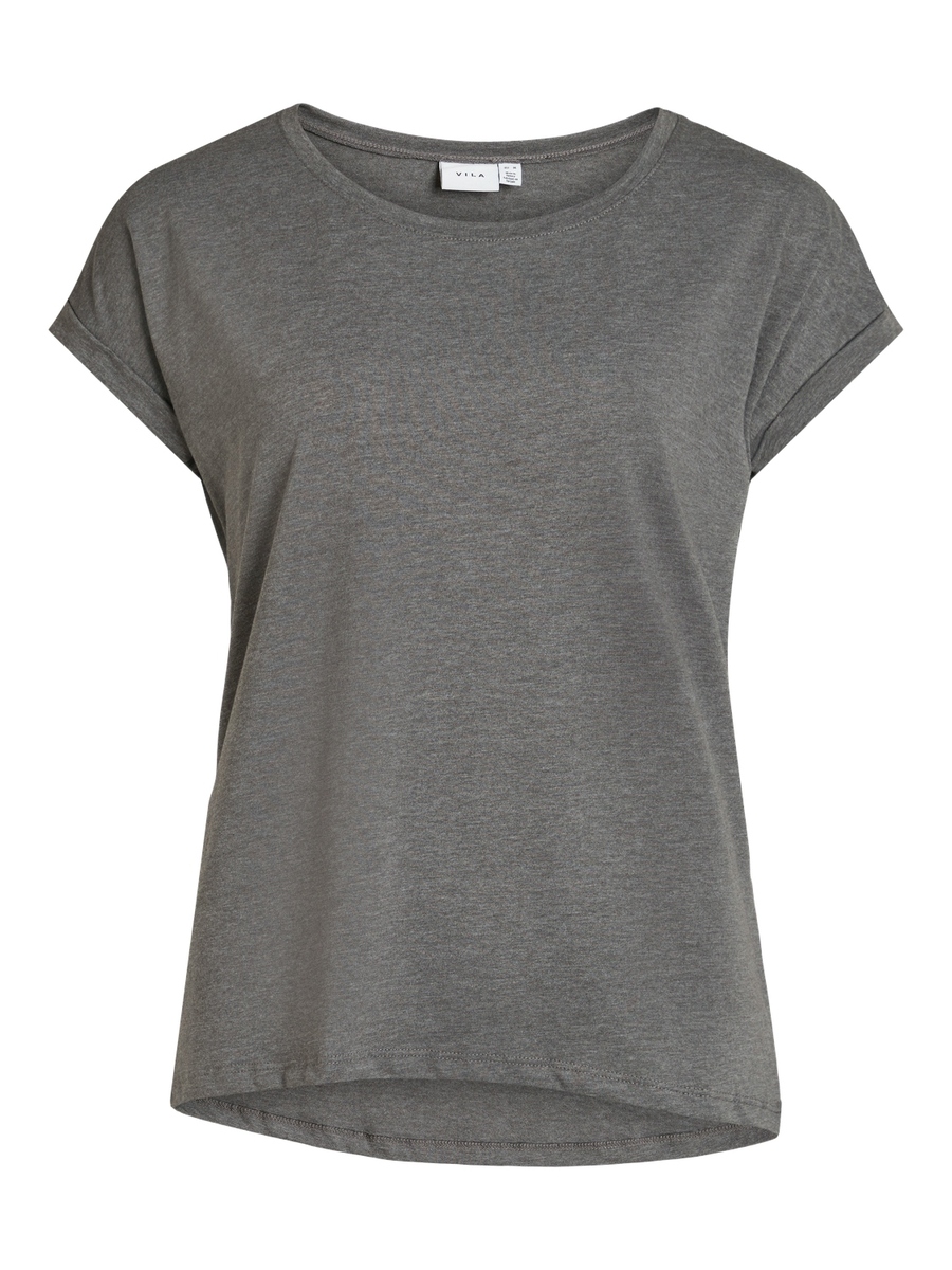 T-shirt van het merk Vila in het Grijs