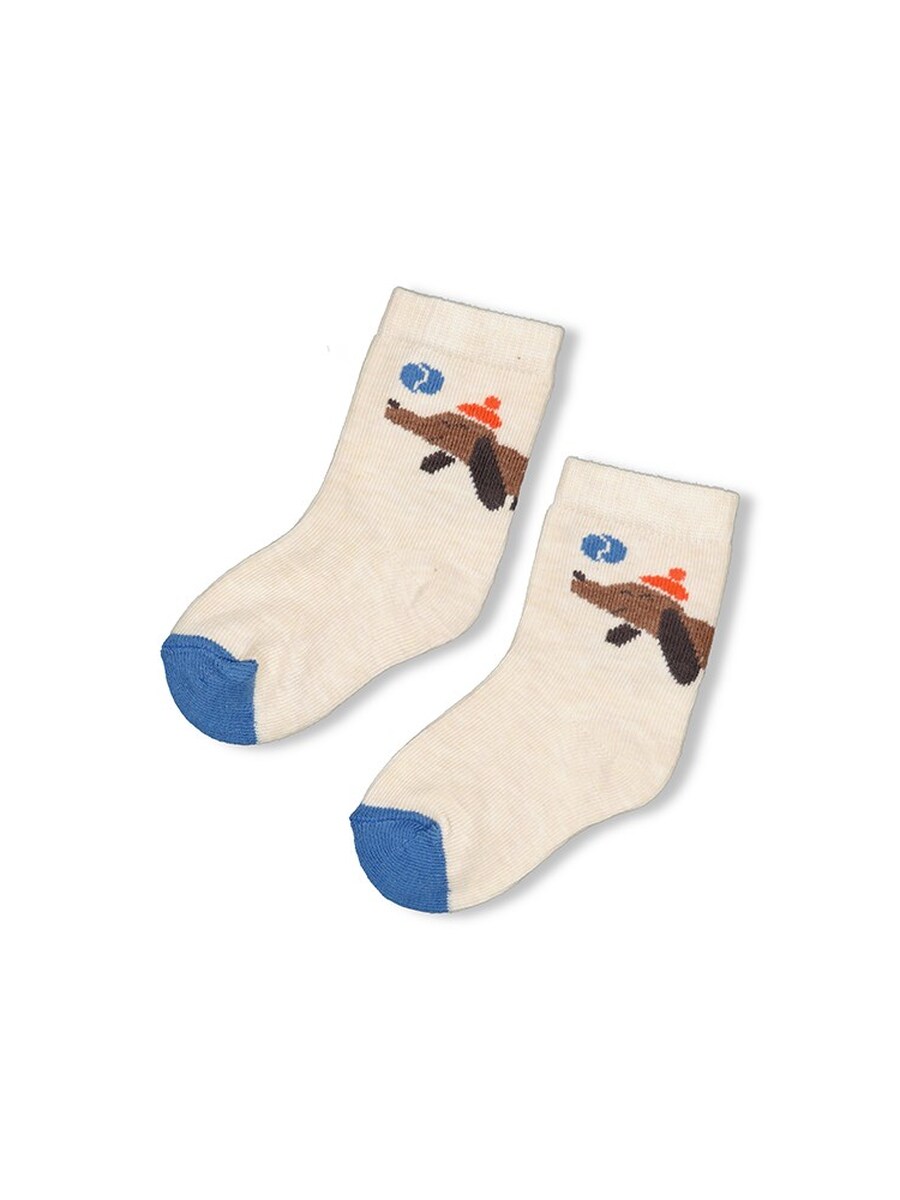 Sokken van het merk Feetje in het Ecru
