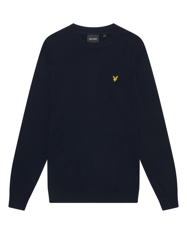 Pull van het merk Lyle & Scott in het Marine