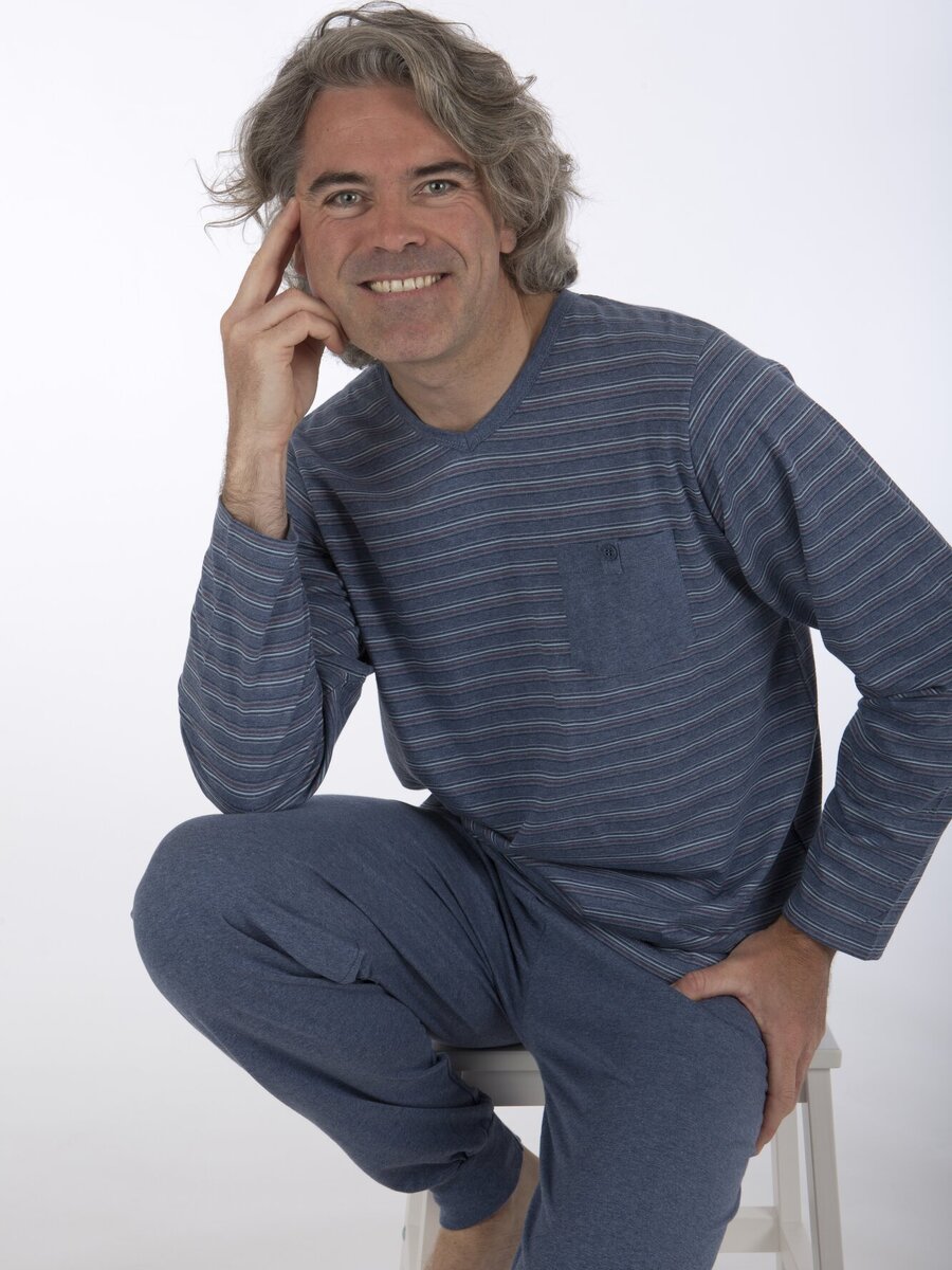 Pyjama van het merk Perlina in het Blauw