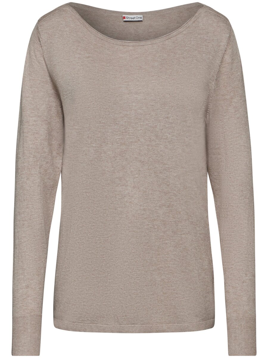Pull van het merk Street One in het Beige