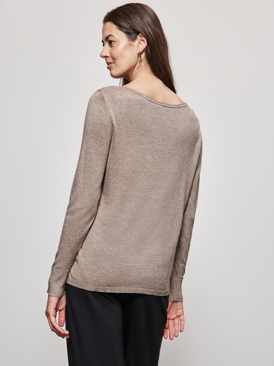 Pull van het merk Street One in het Beige