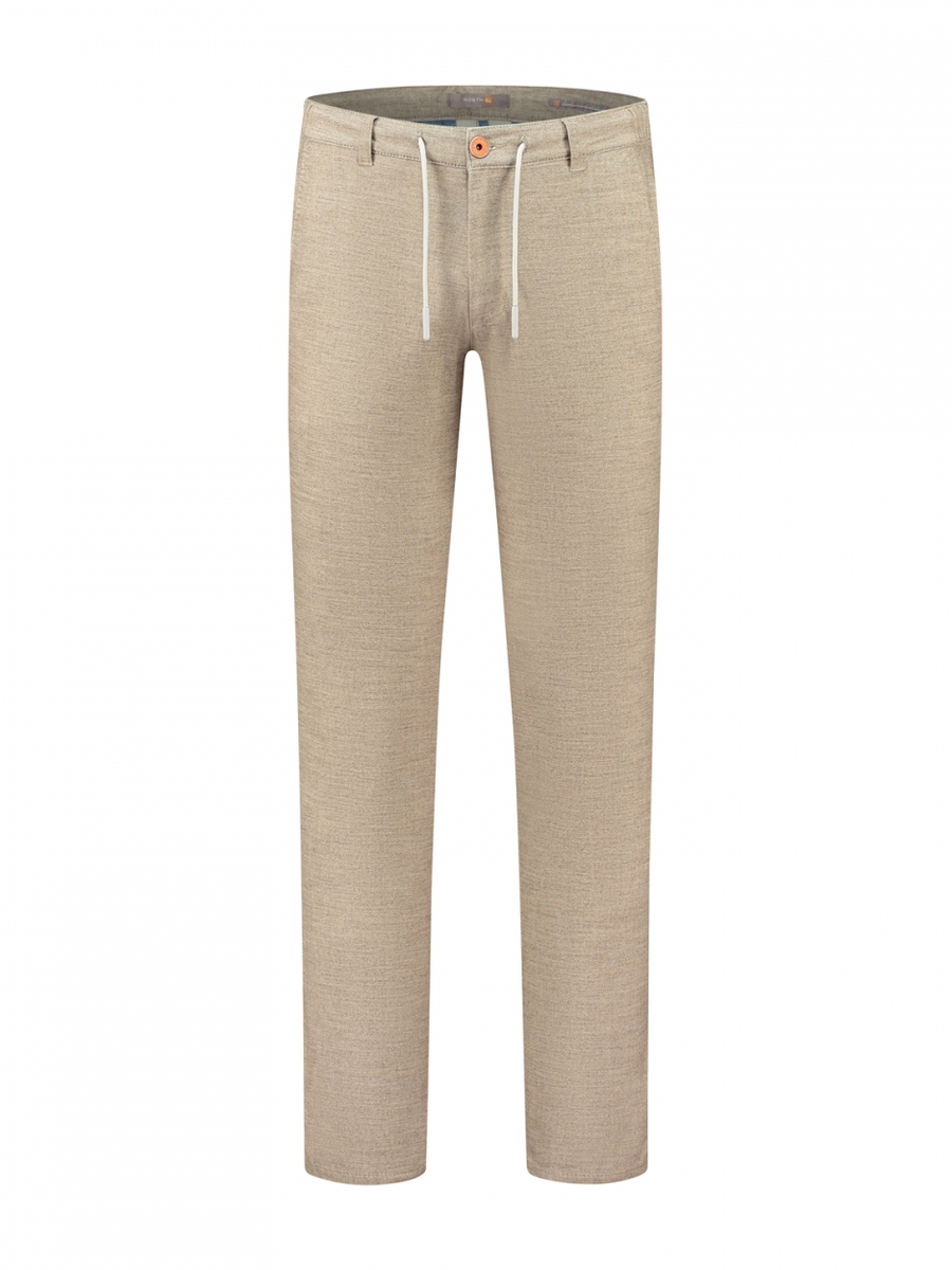 Broek van het merk North84 in het Beige