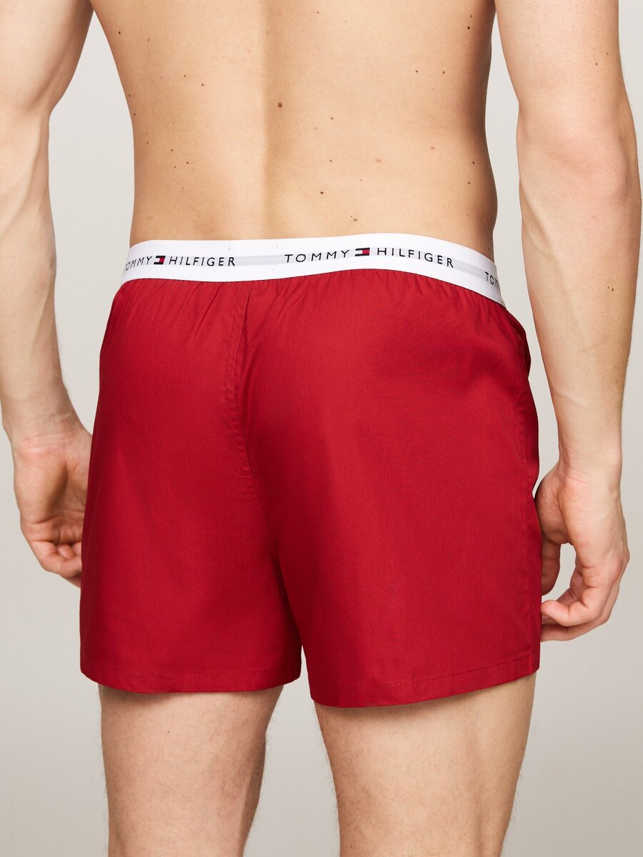 Boxer van het merk Tommy Jeans in het Rood