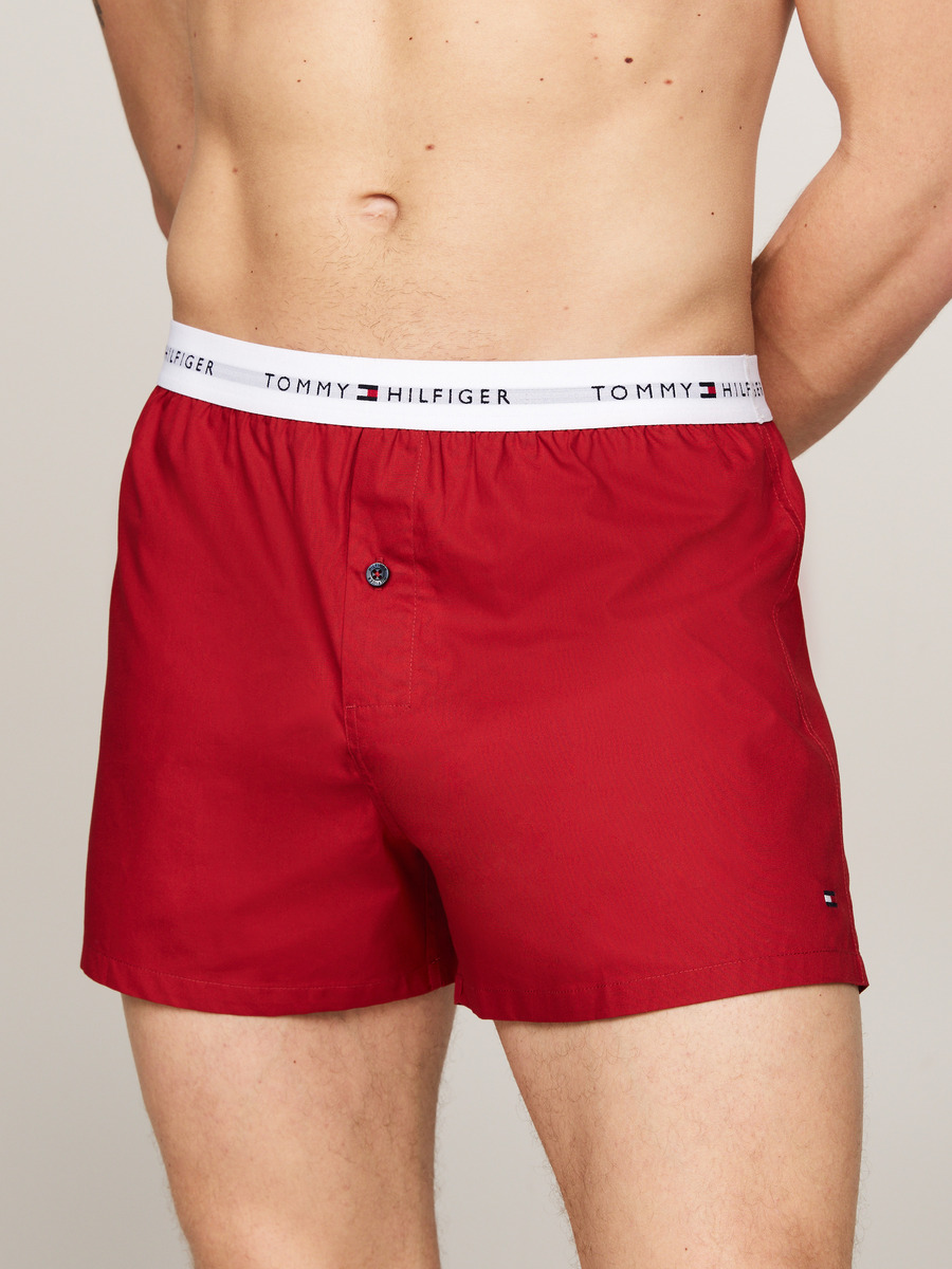 Boxer van het merk Tommy Jeans in het Rood