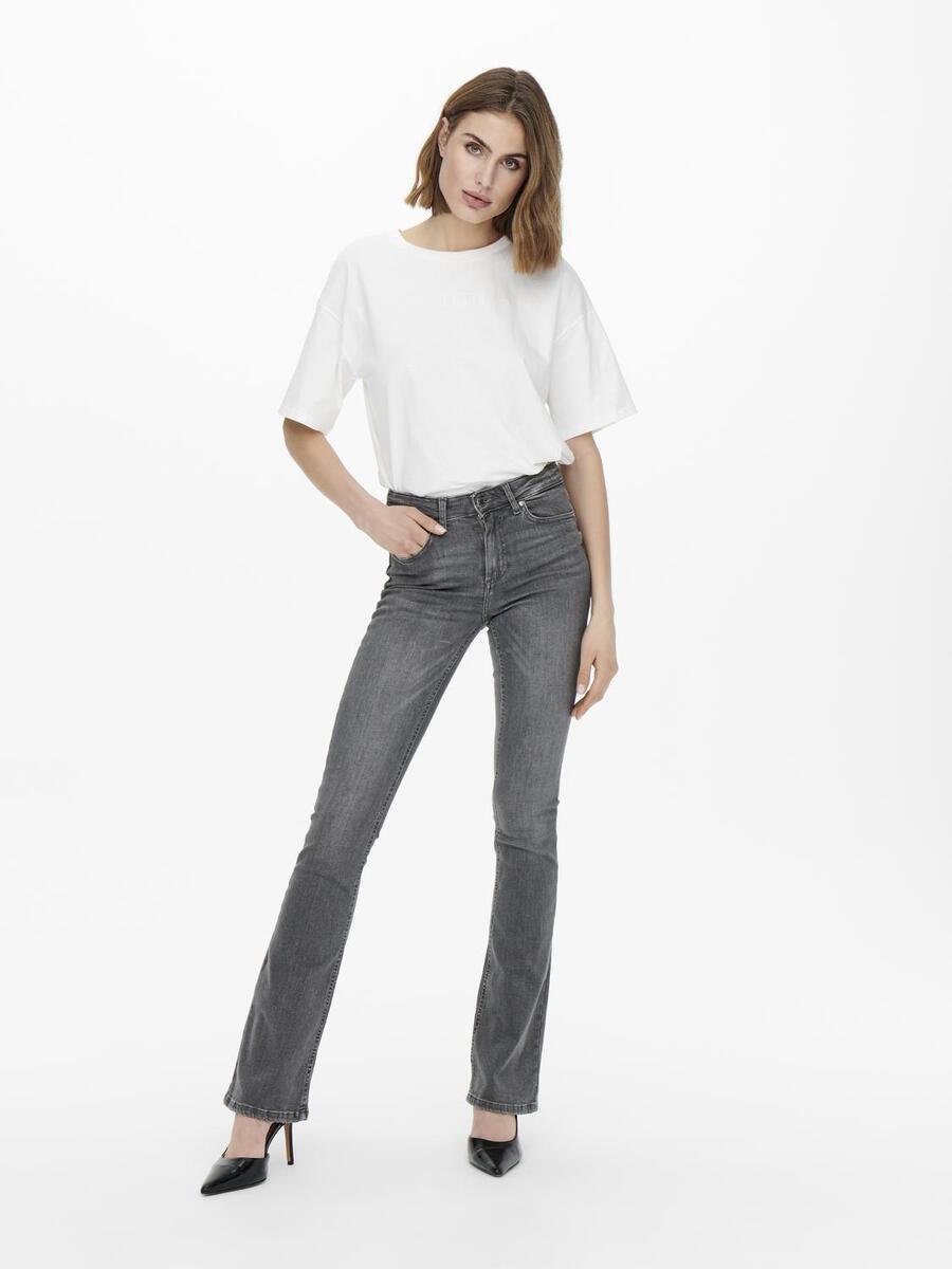Broek van het merk Only in het Grijs