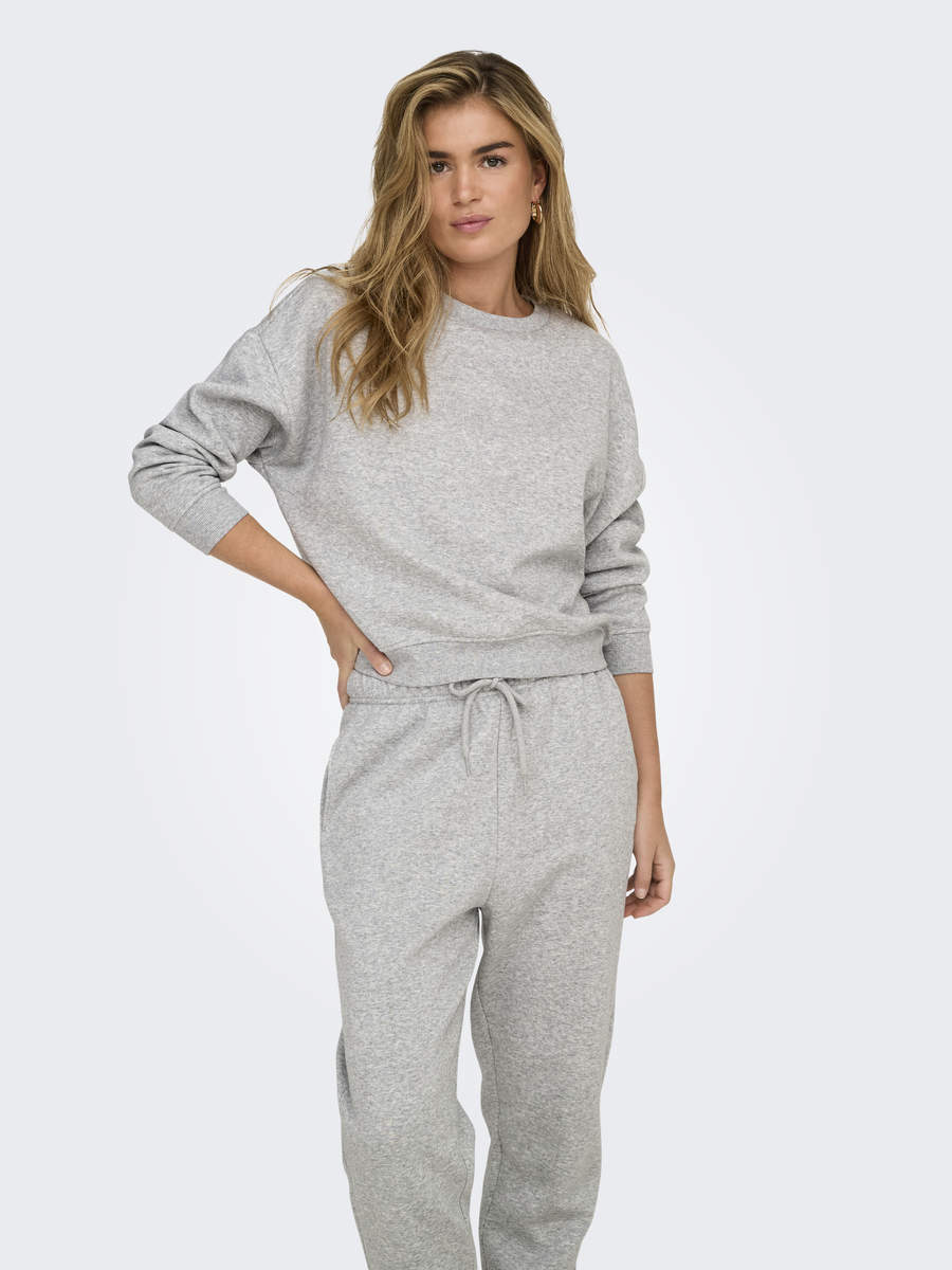 Sweater van het merk Only in het Grijs
