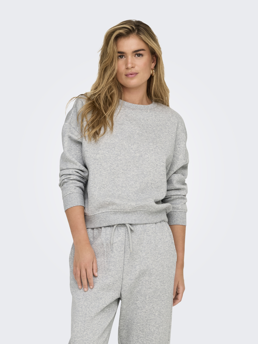 Sweater van het merk Only in het Grijs