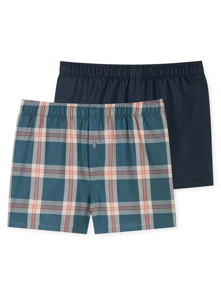 Boxer van het merk Schiesser in het Blauw