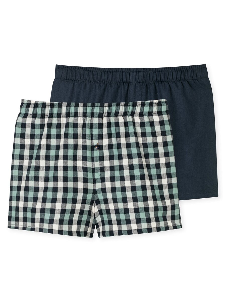 Boxer van het merk Schiesser in het Blauw