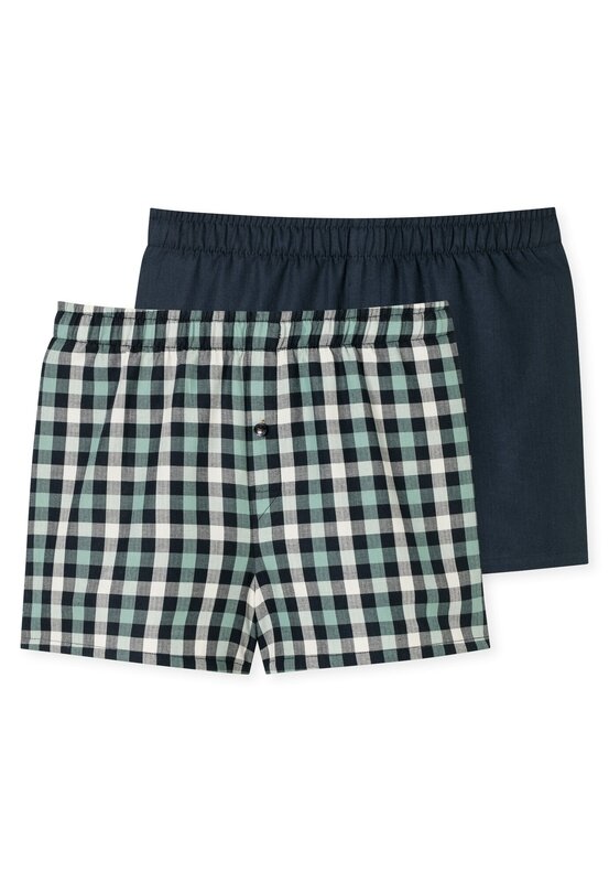Boxer van het merk Schiesser in het Blauw