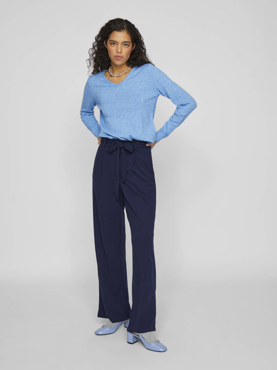 Pull van het merk Vila in het Blauw
