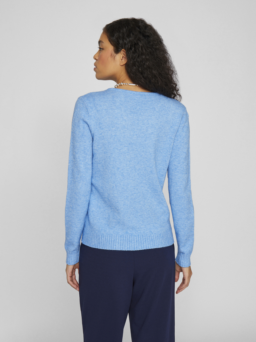 Pull van het merk Vila in het Blauw