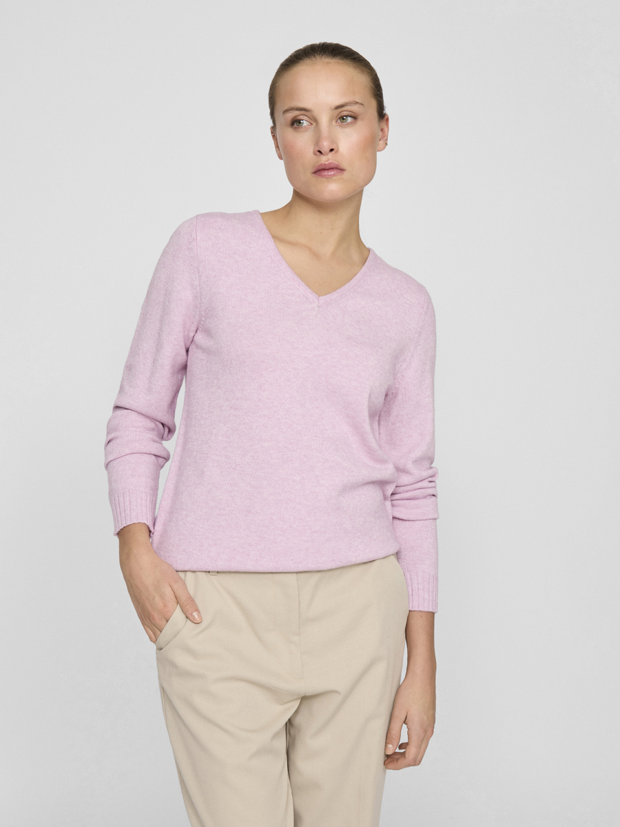Pull van het merk Vila in het Roze