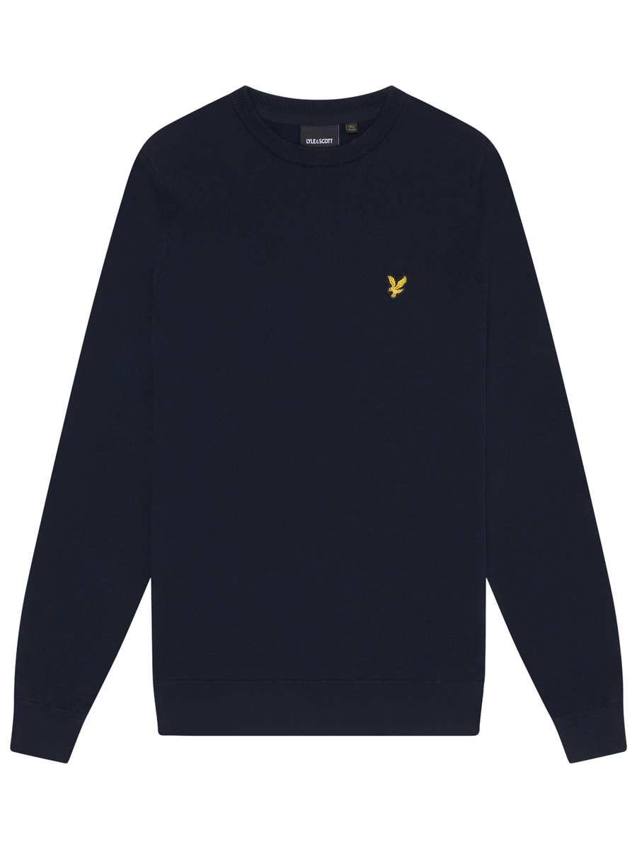 Pull van het merk Lyle & Scott in het Marine