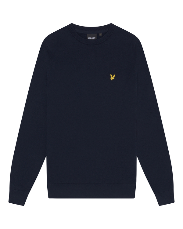 Pull van het merk Lyle & Scott in het Marine