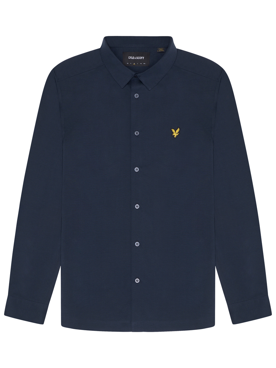 Hemd van het merk Lyle & Scott in het Marine