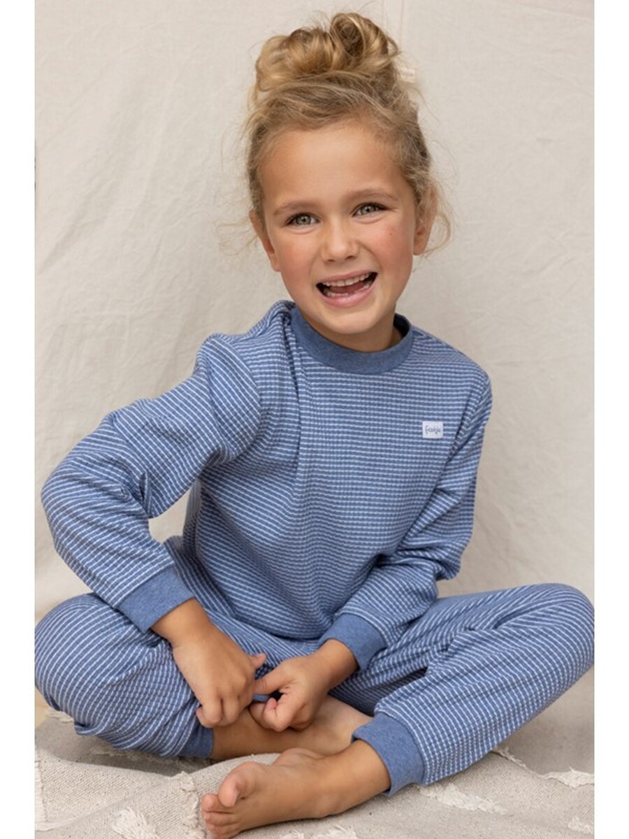 Pyjama van het merk Feetje in het Blauw